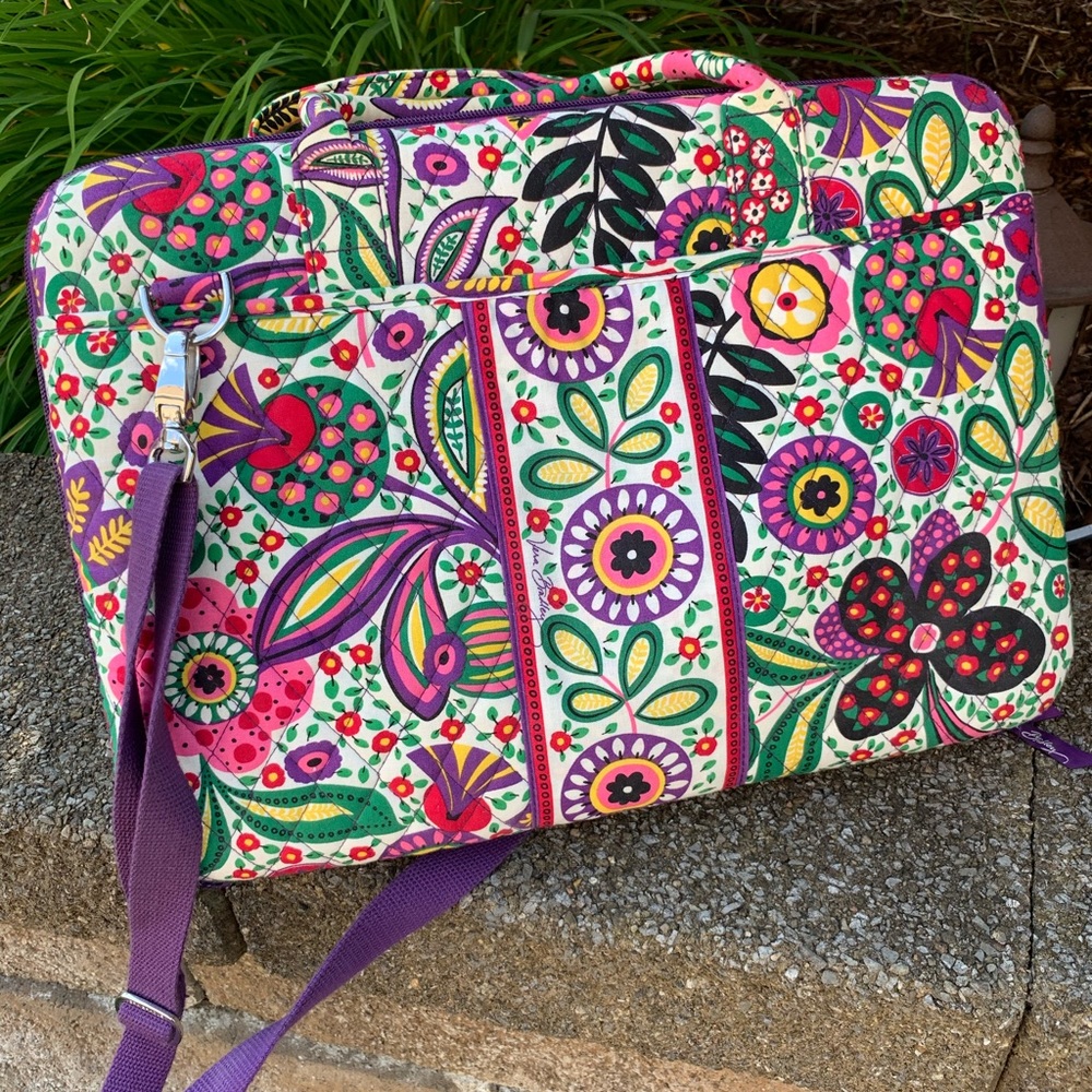 Vera Bradley Large Hard Case Laptop Case